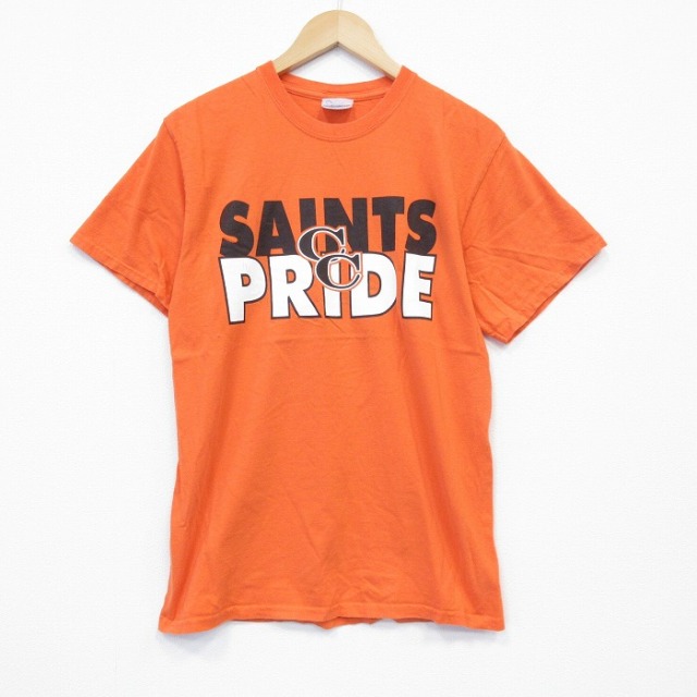 00s 半袖Tシャツ SAINTS オレンジ M | 古着