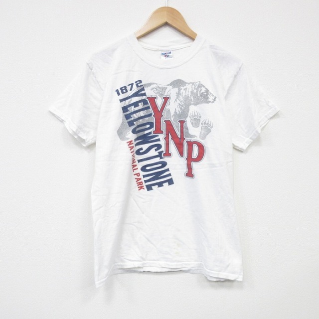 イエローストーン国立公園 00s 半袖Tシャツ ホワイト M | 古着