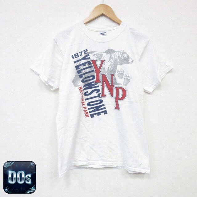 イエローストーン国立公園 00s 半袖Tシャツ ホワイト M | 古着