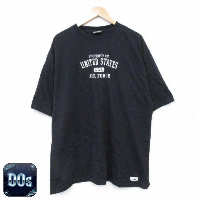 00s 半袖Tシャツ USエアフォース ブラック XL | 古着