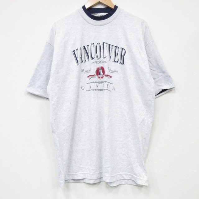 90s 半袖Tシャツ バンクーバー グレー XL | 古着