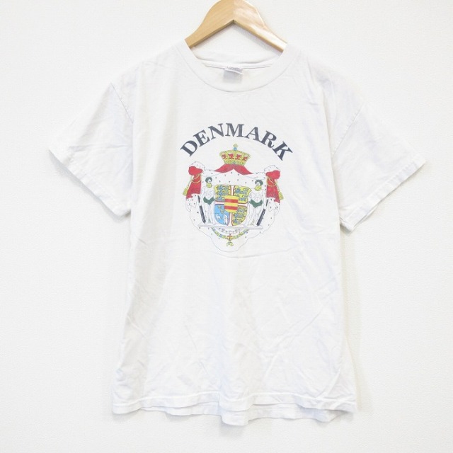 00s 半袖Tシャツ デンマーク ホワイト L | 古着