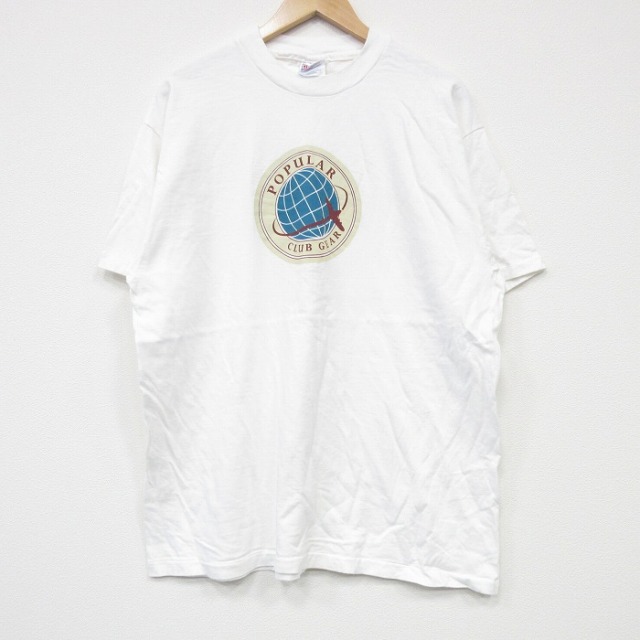 ヘインズ 90s 半袖Tシャツ 飛行機 ホワイト XL | 古着