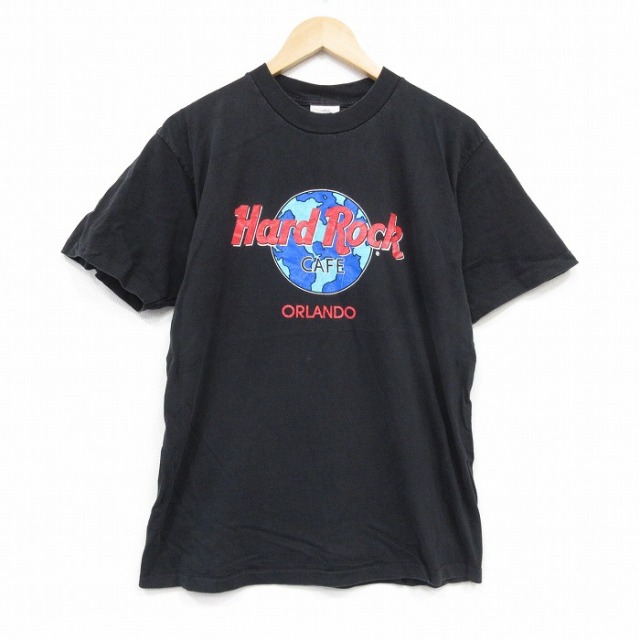 ハードロックカフェ 90s 半袖Tシャツ オーランド ブラック L | 古着