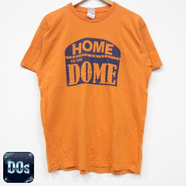 フルーツオブザルーム 00s 半袖Tシャツ HOME DOME イエロー L | 古着