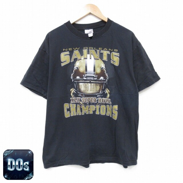【50%OFF】00s 半袖Tシャツ NFL ブラック XL | 古着
