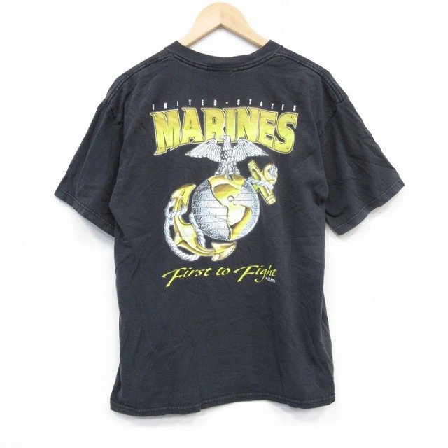 00s 半袖Tシャツ マリーンズ ブラック L | 古着