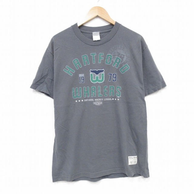 00s 半袖Tシャツ ハートフォードホエーラーズ グレー L | 古着