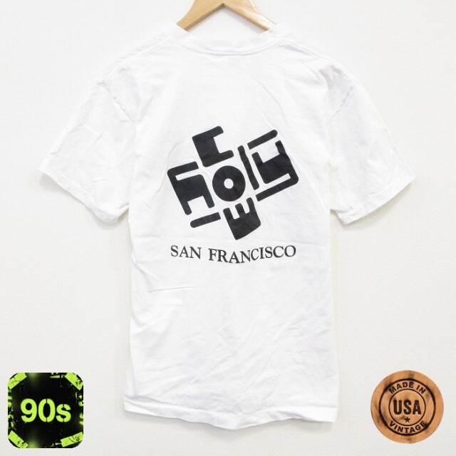 90s 半袖Tシャツ サンフランシスコ ホワイト L | 古着