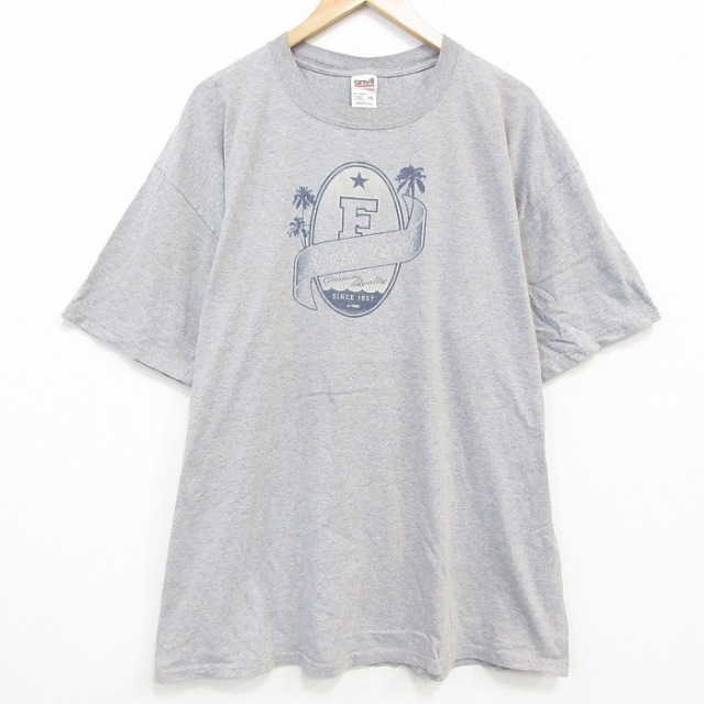 00s 半袖Tシャツ 霜降り グレー XL | 古着