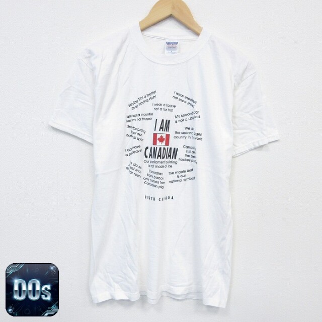 カナディアン 00s 半袖Tシャツ ホワイト L | 古着