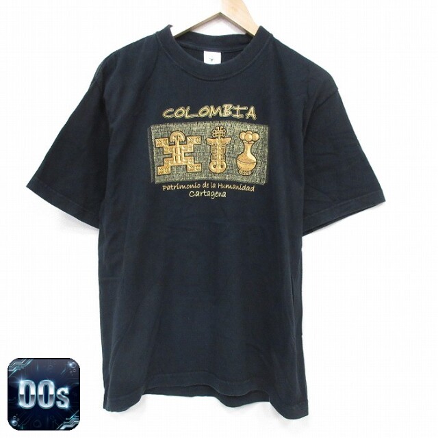 【50%OFF】コロンビア 00s 半袖Tシャツ ブラック L | 古着