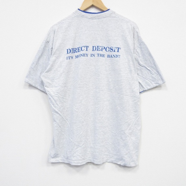 90s 半袖Tシャツ ダイレクト グレー XL | 古着
