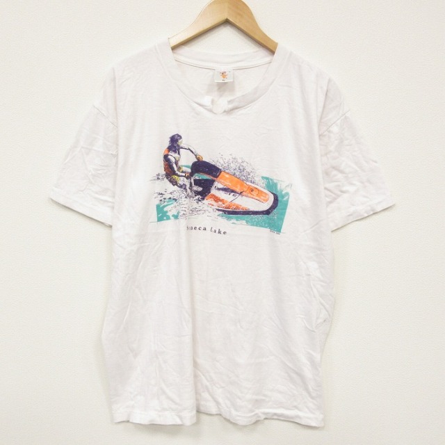 SEA DOG 90s 半袖Tシャツ ジェットスキー ホワイト XL | 古着