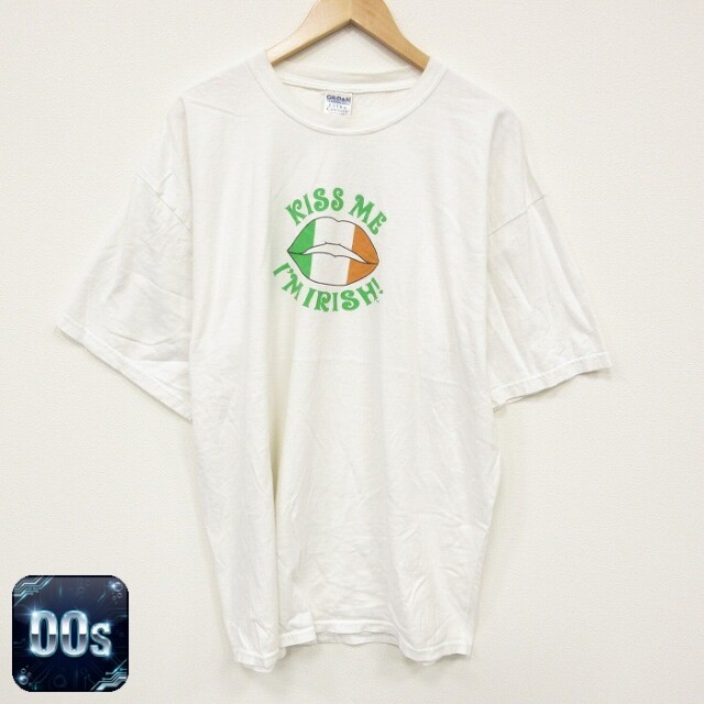 00s 半袖Tシャツ キスミー ホワイト XL | 古着