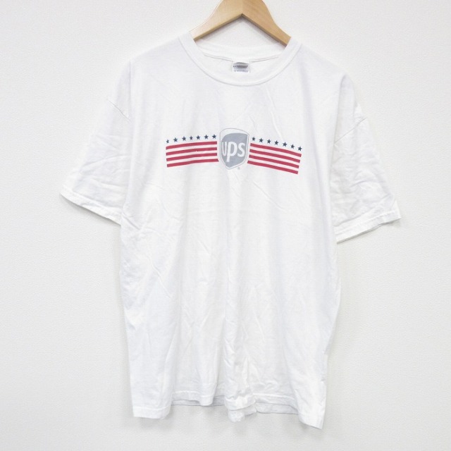 00s 半袖Tシャツ UPS ホワイト XL | 古着