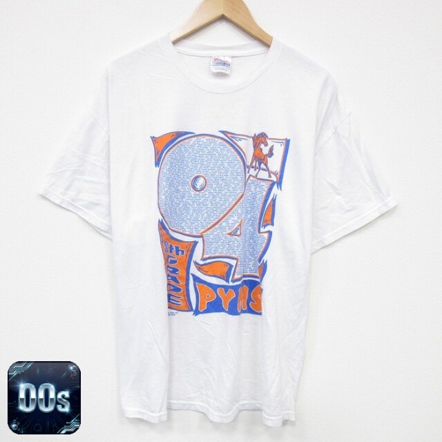 ヘインズ 00s 半袖Tシャツ PYMS ホワイト XL | 古着
