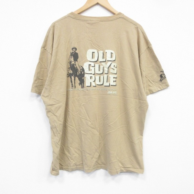 00s 半袖Tシャツ オールドガイズルール ベージュ XL | 古着
