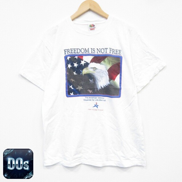 フルーツオブザルーム 00s 半袖Tシャツ 鳥 ホワイト L | 古着
