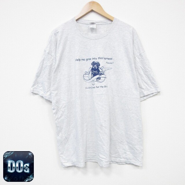 00s 半袖Tシャツ 犬 グレー XL | 古着