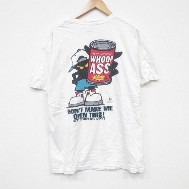 ヘインズ 00s 半袖Tシャツ 缶 ホワイト XL | 古着