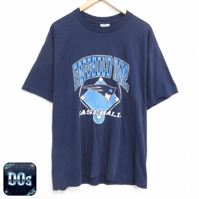 ジャージーズ 00s 半袖Tシャツ ベースボール ネイビー XL | 古着