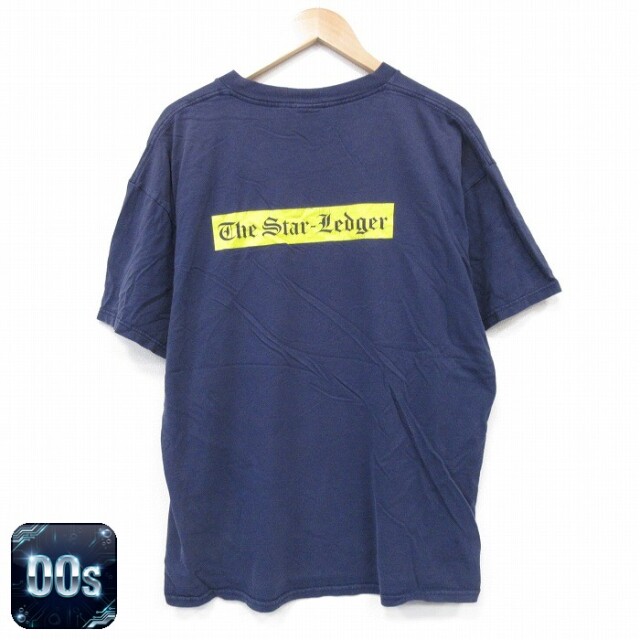 00s 半袖Tシャツ Ledger ネイビー XL | 古着