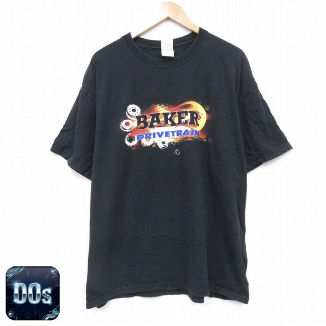 BAKER 00s 半袖Tシャツ ブラック XL | 古着