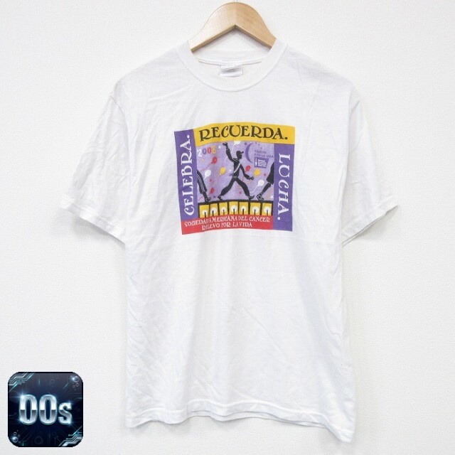ヘインズ 00s 半袖Tシャツ LUCHA ホワイト M | 古着
