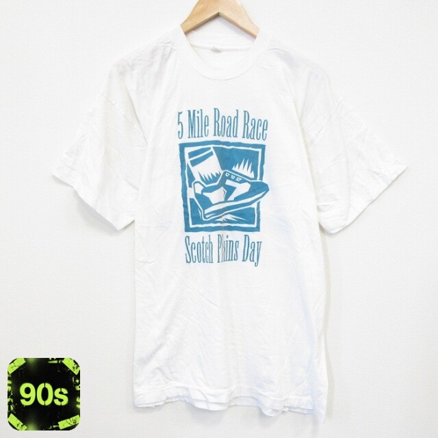 【50%OFF】スクリーンスターズ 90s 半袖Tシャツ ロードレース ホワイト XL | 古着