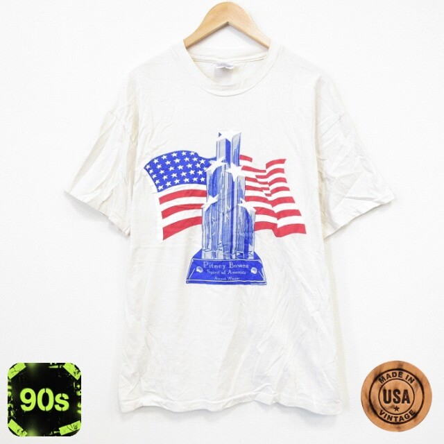 ヘインズ 90s 半袖Tシャツ ピツニーボウズ 生成り ベージュ XL | 古着
