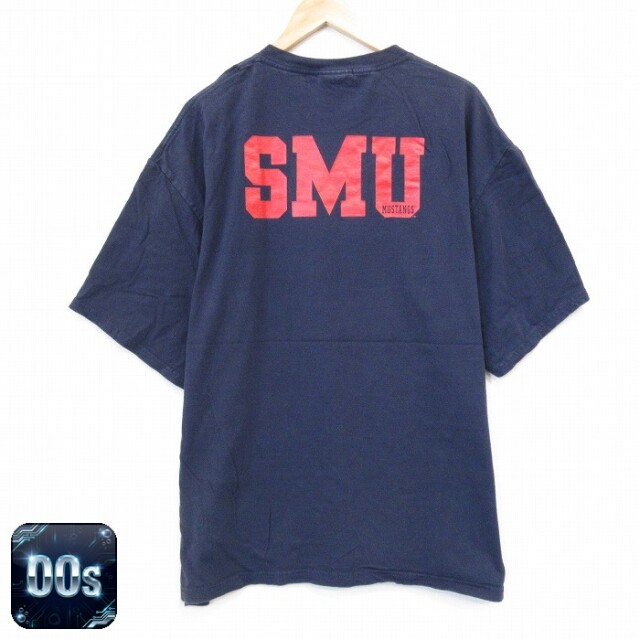 ジャンスポーツ 00s 半袖Tシャツ SMU ネイビー XL | 古着