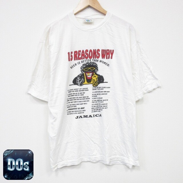 00s 半袖Tシャツ ジャマイカ ホワイト XL | 古着