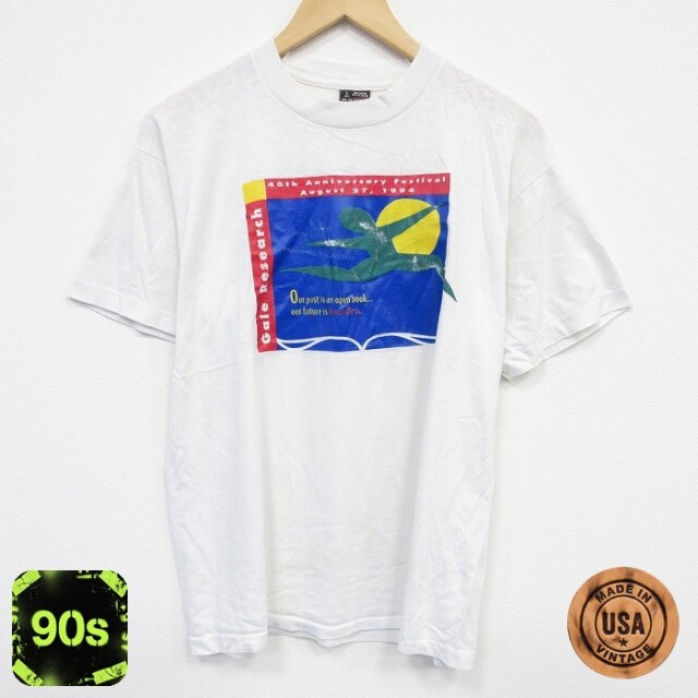 フルーツオブザルーム 90s 半袖Tシャツ Gale ホワイト L | 古着