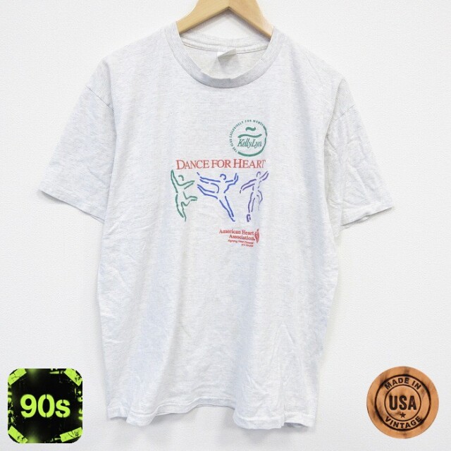 90s 半袖Tシャツ ダンス グレー XL | 古着