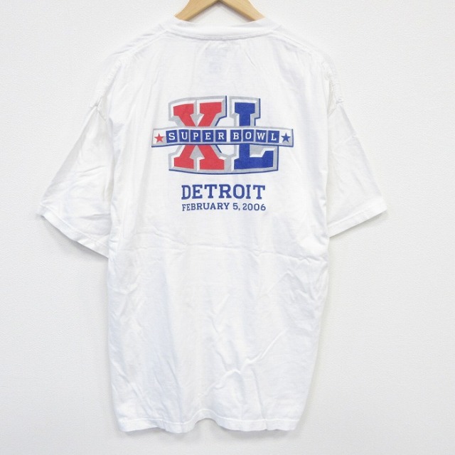 リーボック 00s 半袖Tシャツ NFLデトロイト ホワイト XL | 古着