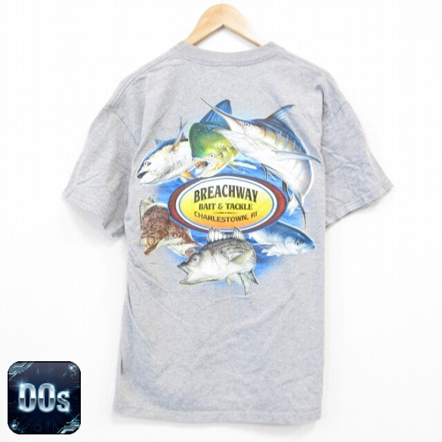00s 半袖Tシャツ 胸ポケット付き グレー L | 古着