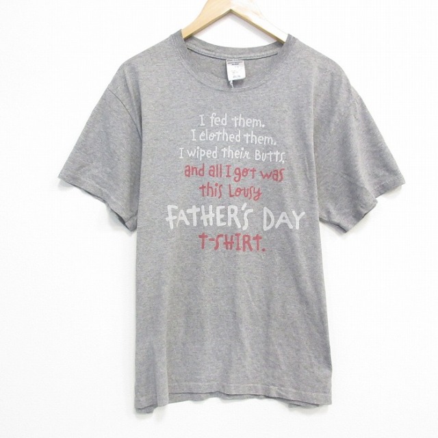 ジャージーズ 00s 半袖Tシャツ ファーザーズ グレー L | 古着
