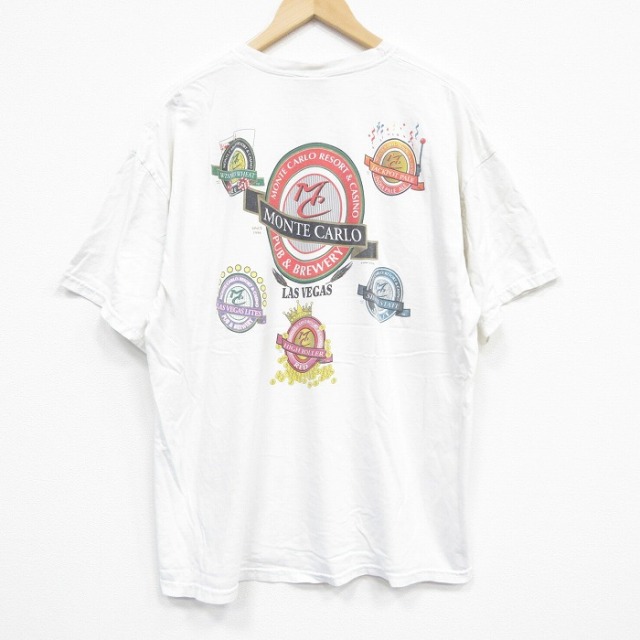 90s 半袖Tシャツ ラスベガス ホワイト XL | 古着