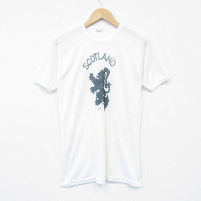 【50%OFF】80s 半袖Tシャツ スコットランド ホワイト S | 古着