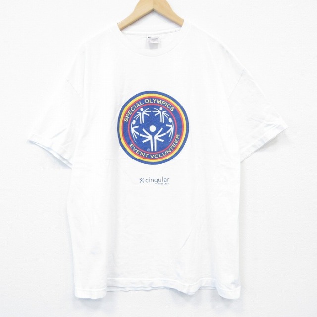 スペシャルオリンピック 90s 半袖Tシャツ ホワイト XL | 古着