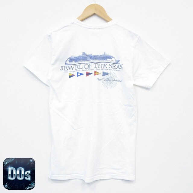 00s 半袖Tシャツ ロイヤルカリビアン ホワイト S | 古着