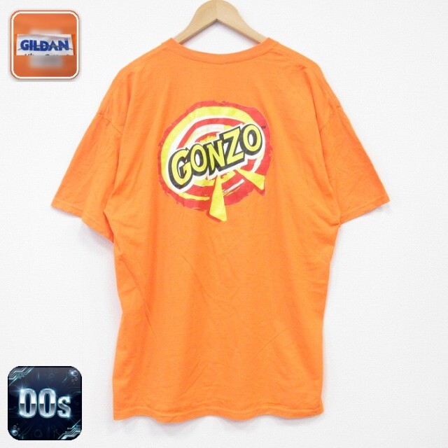 00s 半袖Tシャツ GONZO オレンジ XL | 古着