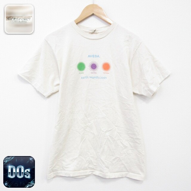 00s 半袖Tシャツ AVEDA ベージュ M | 古着