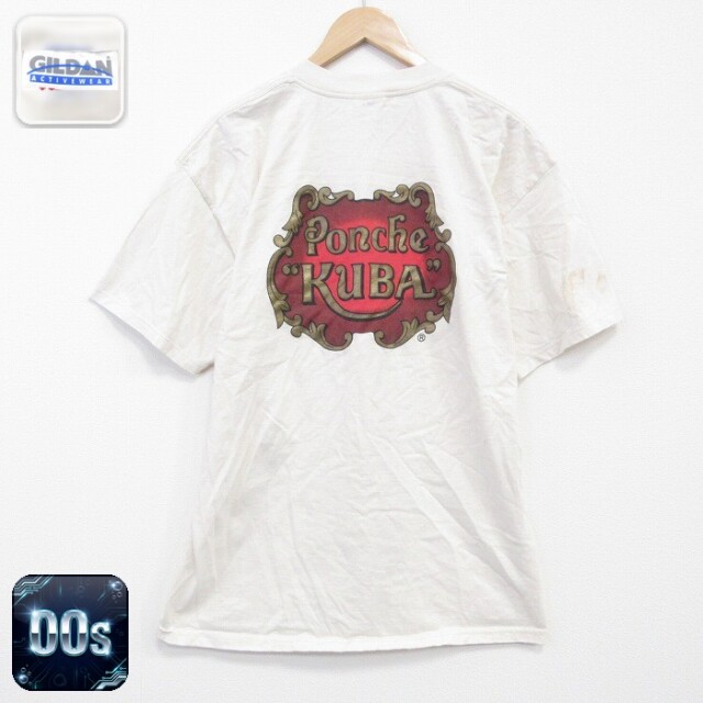 00s 半袖Tシャツ KUBA 生成り XL | 古着