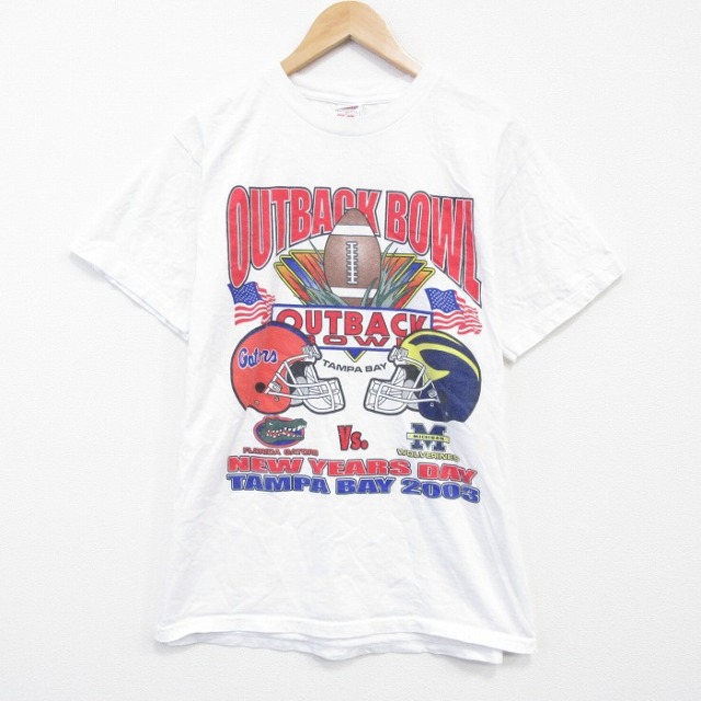 ジャージーズ 00s 半袖Tシャツ ゲーターズ ホワイト L | 古着