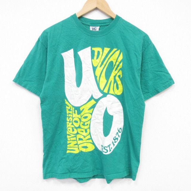 00s 半袖Tシャツ オレゴン グリーン M | 古着