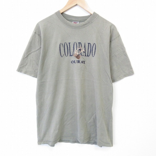 00s 半袖Tシャツ コロラド ライトグリーン L | 古着
