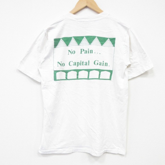 オニータ 90s 半袖Tシャツ No Pain ホワイト L | 古着