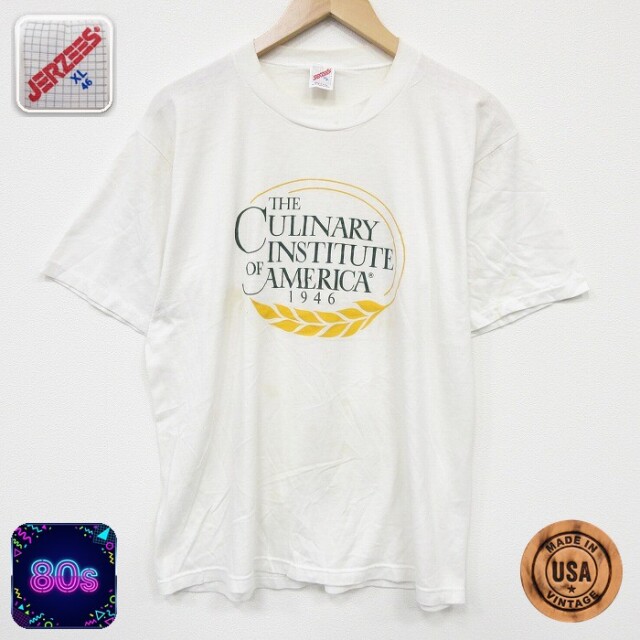 【50%OFF】80s 半袖Tシャツ CULINARY ベージュ XL | 古着